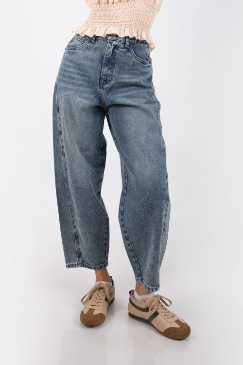 BARREL-LEG PANT